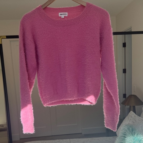 Cozy Pink Sweater by Super Down - Picture 2 of 9